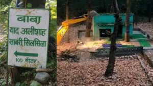 Uttarakhand-Administration-Mazaar-Bulldozer