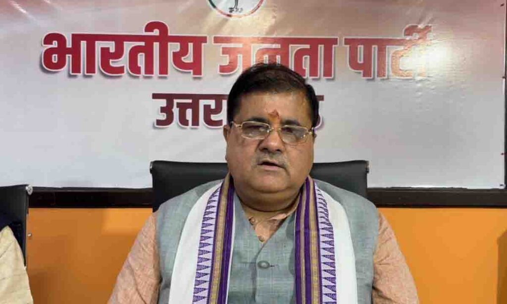 कटोगे तो बंटोगे” का विकल्प तुष्टिकरण मे ढूंढ रही है कांग्रेस: भट्ट
