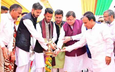 सीएम पुष्कर सिंह धामी ने एचएनबी गढ़वाल केंद्रीय विश्वविद्यालय के छात्रसंघ शुभारंभ समारोह में की शिरकत
