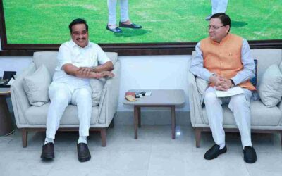 नई दिल्ली में जल शक्ति मंत्री से शिष्टाचार भेंट: धामी ने 8 जलविद्युत परियोजनाओं के विकास का अनुरोध किया