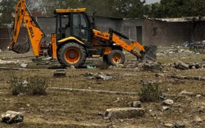 MDDA ने कर डाली ये बड़ी कार्यवाई, सीलकुई और हर्बर्टपुर में 55 बीघा अनाधिकृत प्लॉटिंग ध्वस्त