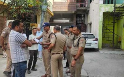 पटेलनगर क्षेत्र में पुलिस ने चलाया सत्यापन अभियान