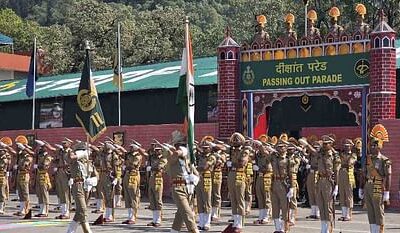 आईटीबीपी को मिले 36 नए युवा अधिकारी, पासिंग आउट परेड के बाद मुख्यधारा में हुए शामिल