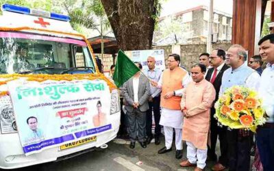 मुख्यमंत्री ने किया 5 मोबाइल मेडिकल यूनिट का शुभारम्भ