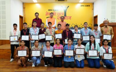 मुख्यमंत्री ने मेधावी छात्रों को किया सम्मानित, कहा– ये हैं उत्तराखंड के उज्ज्वल भविष्य की नींव