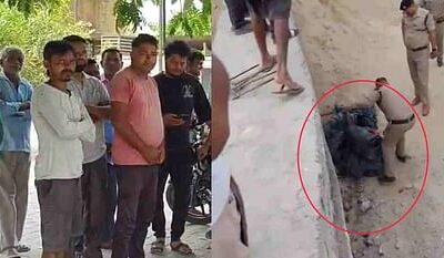दिव्यांग ई-रिक्शा चालक की निर्मम हत्या: बुरी तरह से कुचला सिर, तेजाब भी डाला, काली पन्नी में बंधी मिली लाश