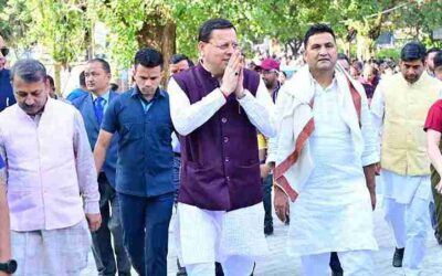 सीएम धामी ने नैनीताल में विकास कार्यों का किया निरीक्षण, डीएसए मैदान में कई अहम घोषणाएं की