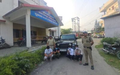 थार पर टशन ले रहे युवकों की दून पुलिस ने निकाली हेकड़ी