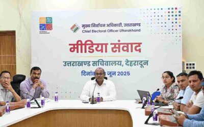 मुख्य निर्वाचन अधिकारी डॉ. बीवीआरसी पुरुषोत्तम ने आयोग की नई पहलों के बारे में दी जानकारी