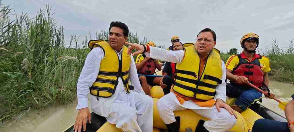 आपदा की घड़ी में जनसेवा की मिसाल बने मुख्यमंत्री पुष्कर सिंह धामी